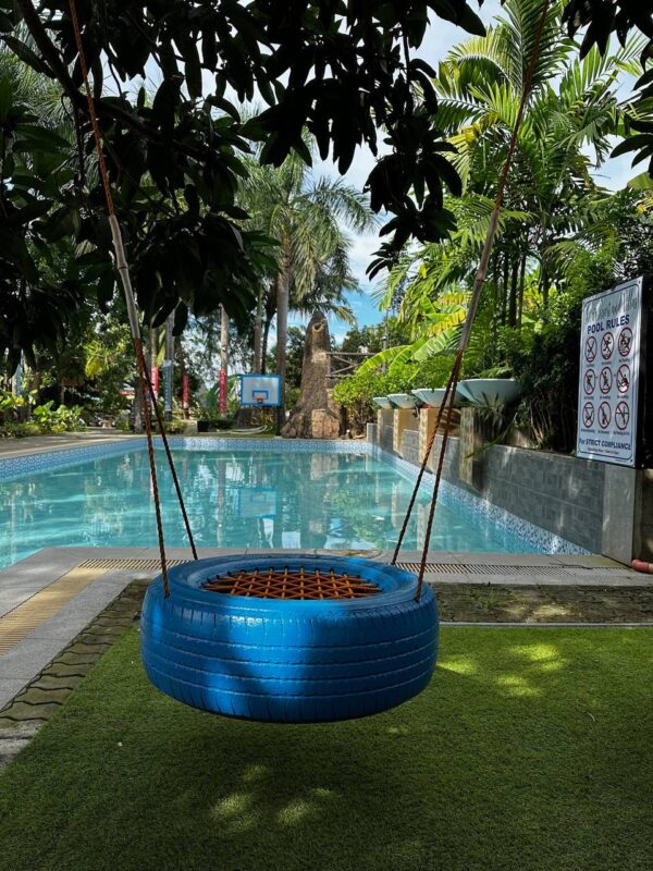 Poolside Swing